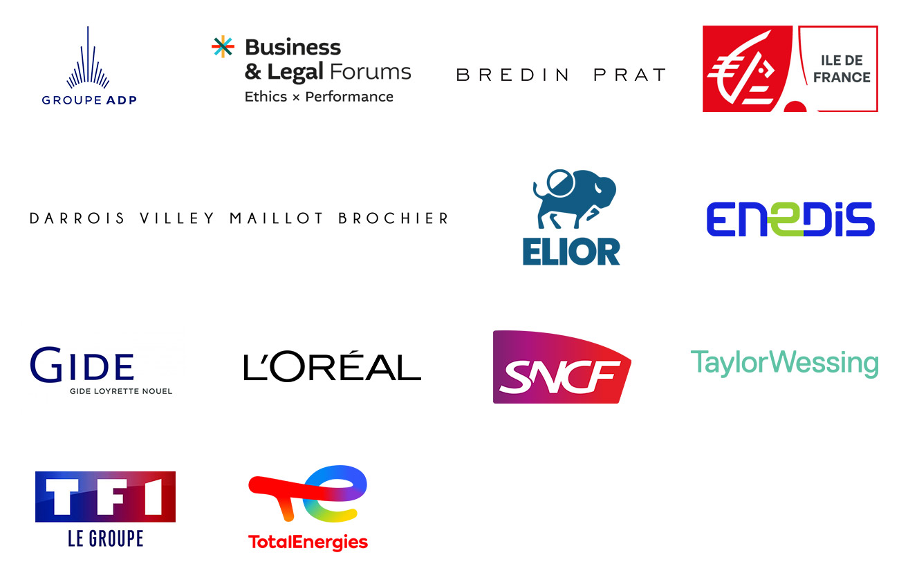 Logos des partenaires de la fondation
